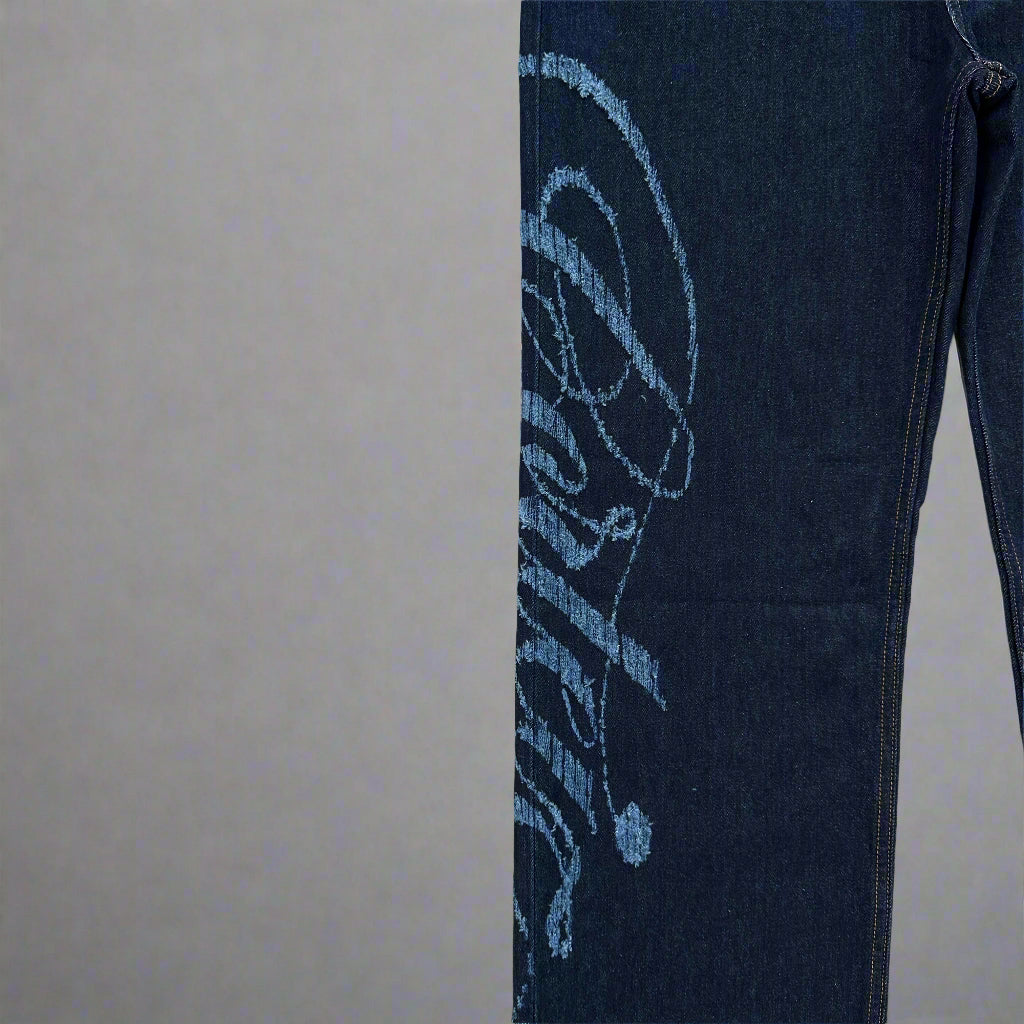 Corteiz | Frayed Denim Jeans