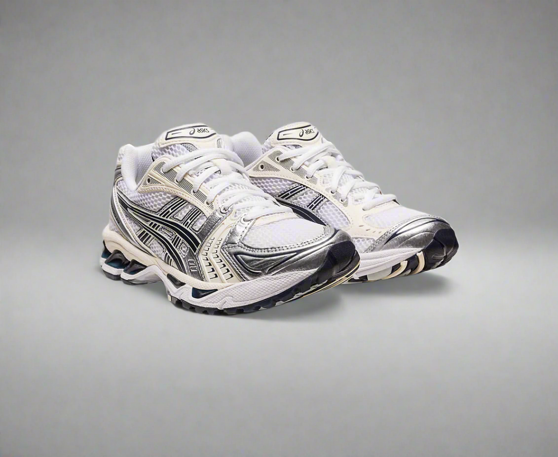 Asics Gel-Kayano 14 White & Midnight