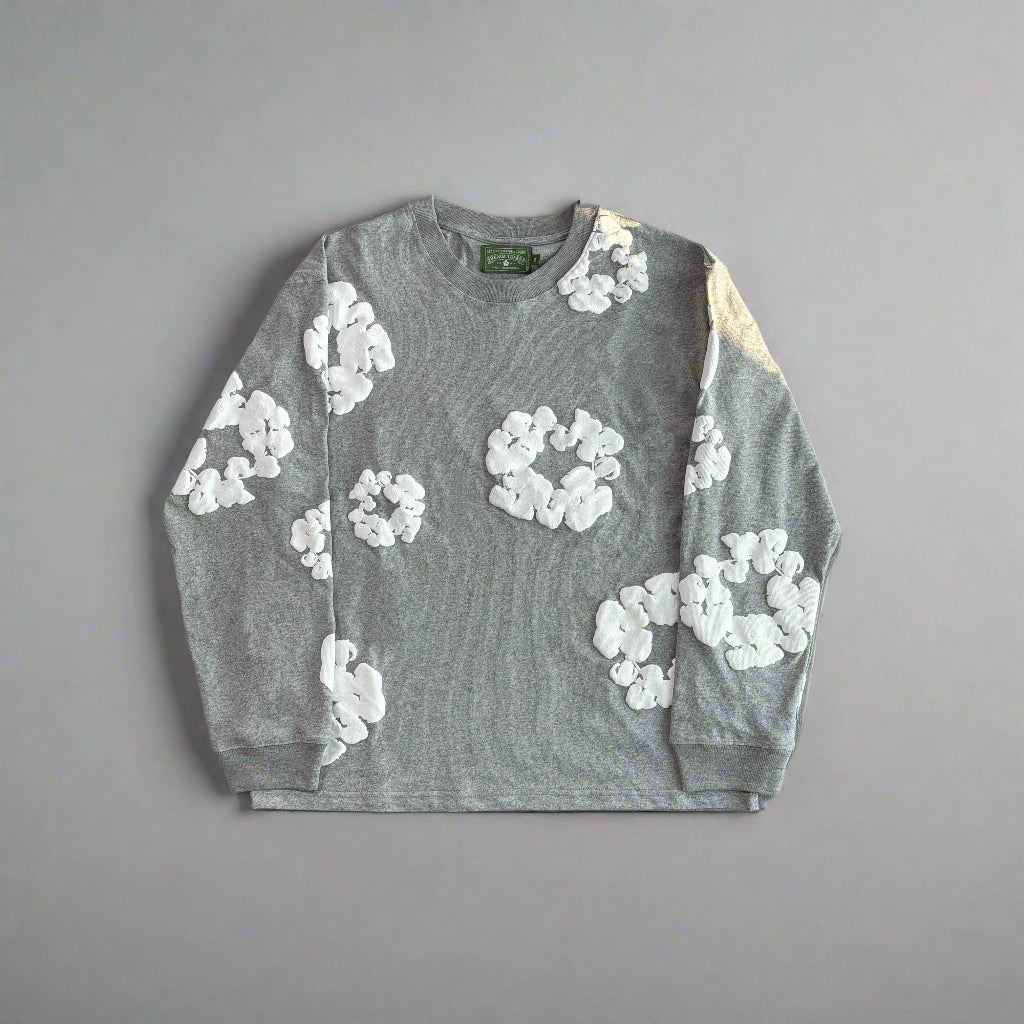 Denim Tears | Long Sleeve Cotton Wreath T-shirt