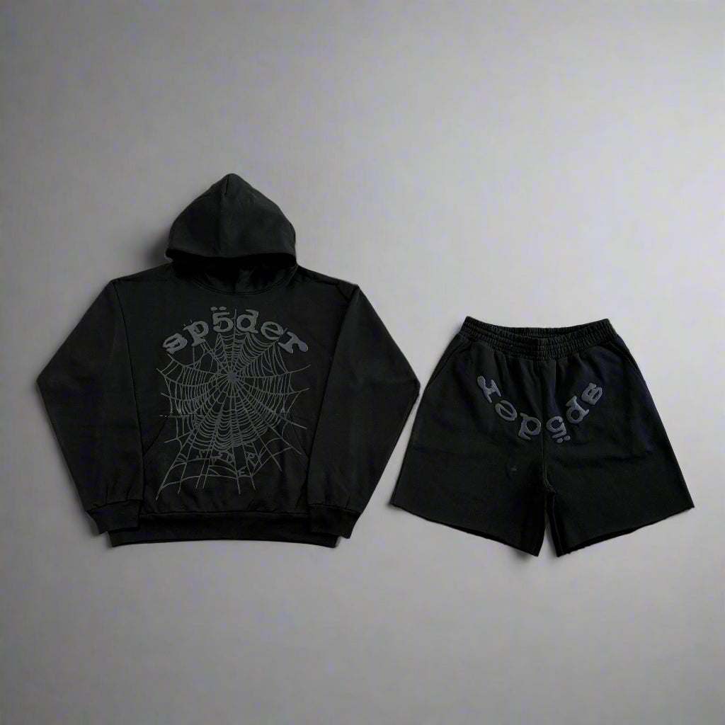 Sp5der Phantom Web | Hoodie n Shorts