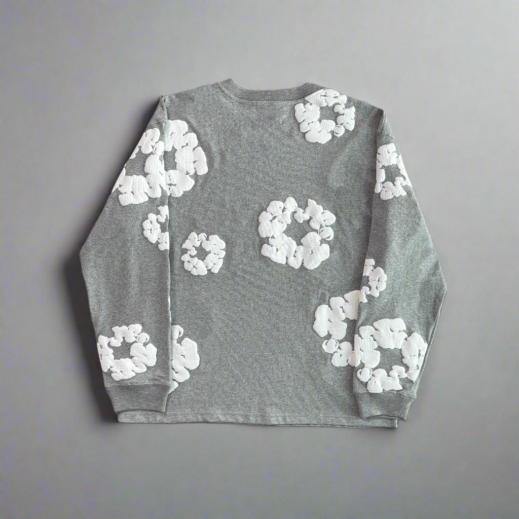 Denim Tears | Long Sleeve Cotton Wreath T-shirt