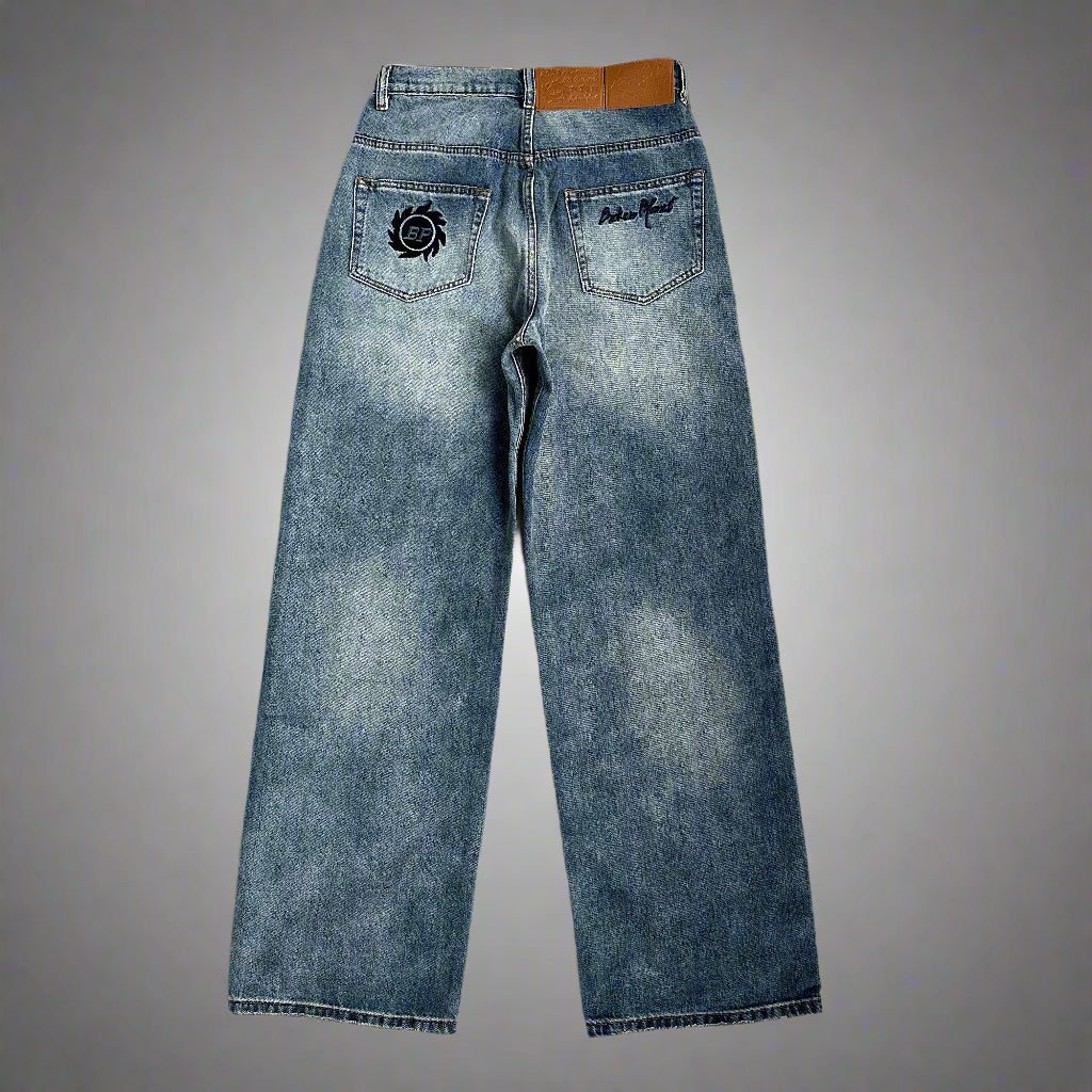 Broken Planet | Washed Bue Jeans