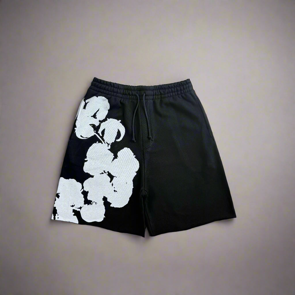 Denim Tears | Big Cotton Wreath Shorts