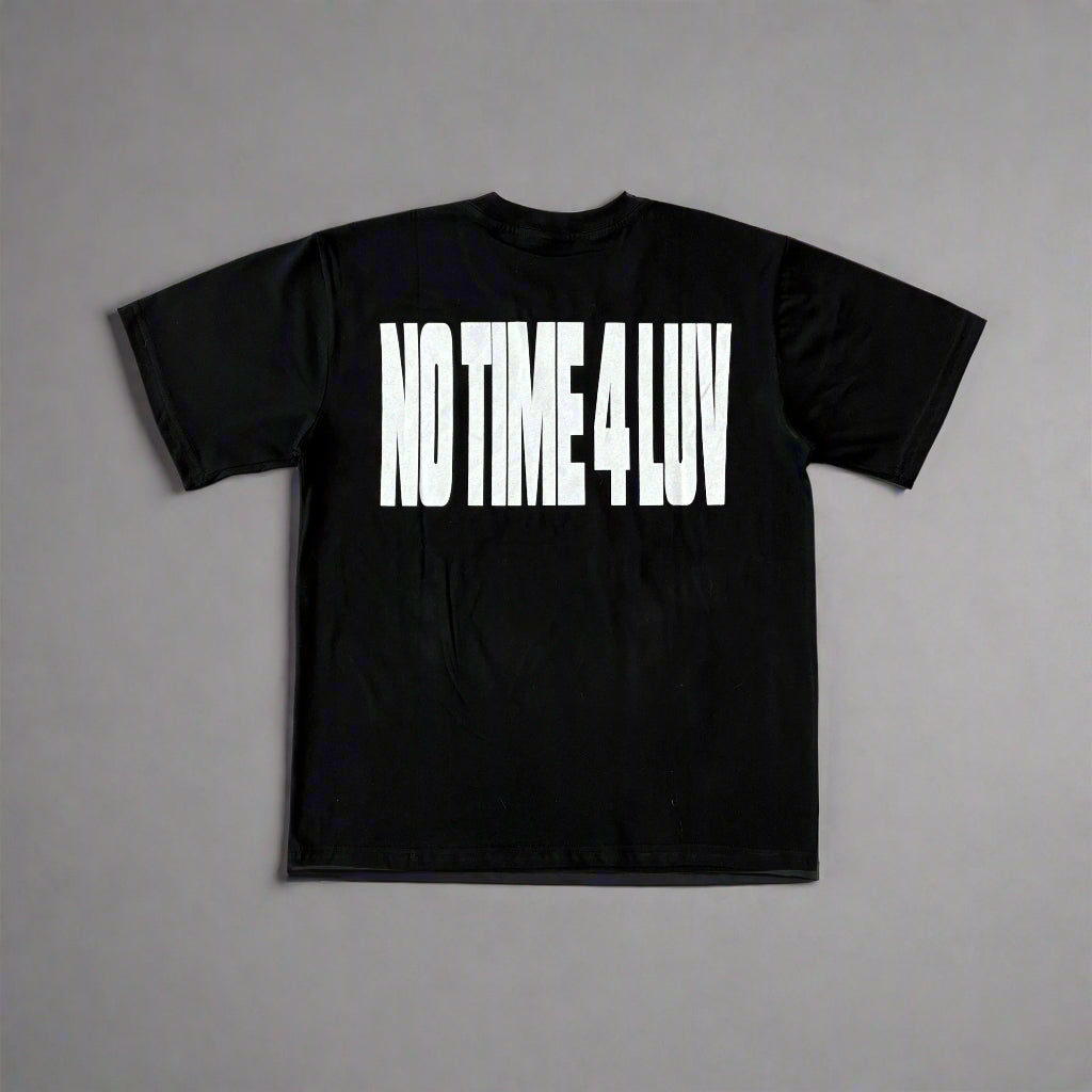 Corteiz | No Time 4 Luv Tee Black