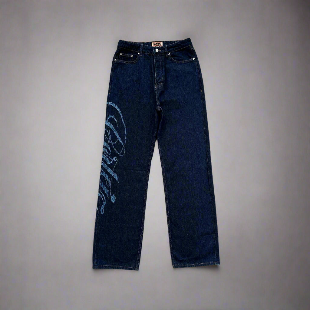 Corteiz | Frayed Denim Jeans
